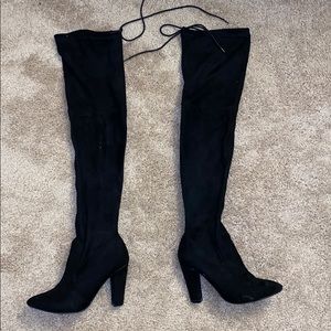 Knee high boots